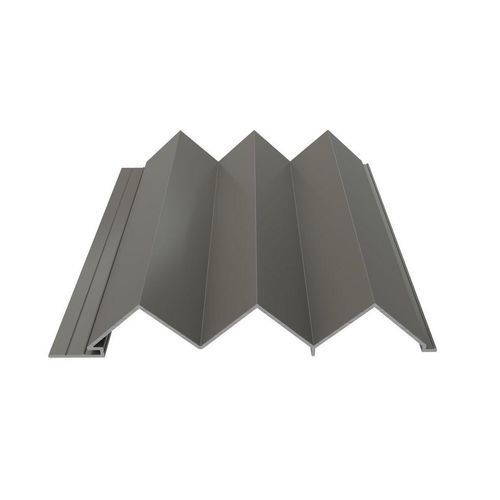 Tôle métallique nervurée - MONTE PERDIDO - Alu-Stock SA - en aluminium / 3D / aspect tuile