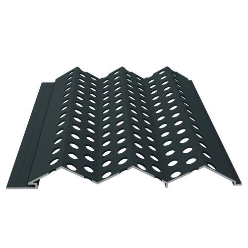 Tôle métallique nervurée - SIERRA DE SEGURA - Alu-Stock SA - en aluminium / 3D / anodisé