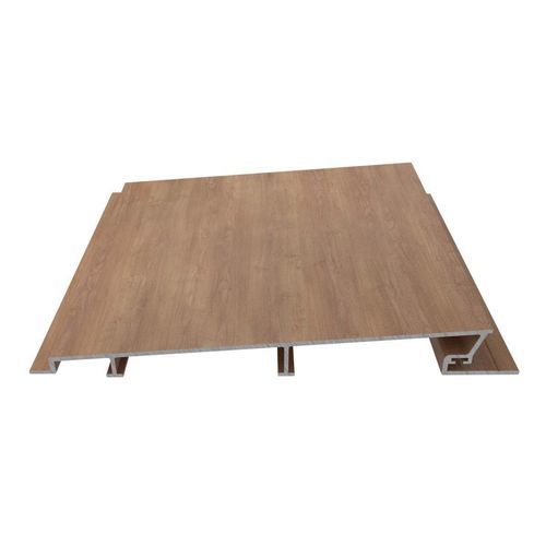 Tôle métallique décorative - CANAD&Aacute; 1 TEJA - Alu-Stock SA - en aluminium / aspect tuile / anodisé