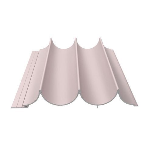 Tôle métallique ondulée - ATENAS - Alu-Stock SA - en aluminium / 3D / anodisé
