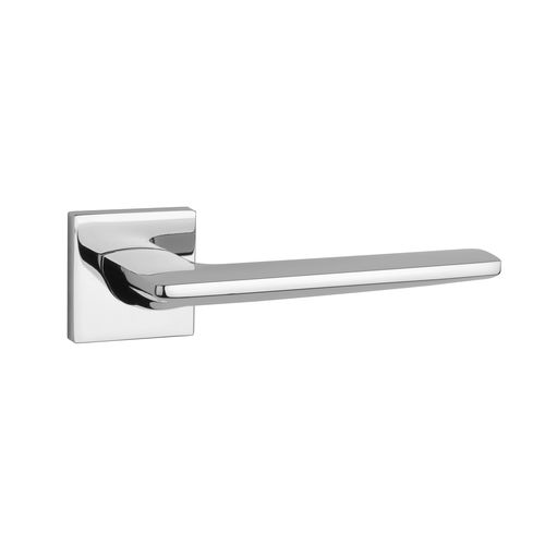 Poignée de porte - LUNARIA Q - ENGER - en métal / bois / contemporaine