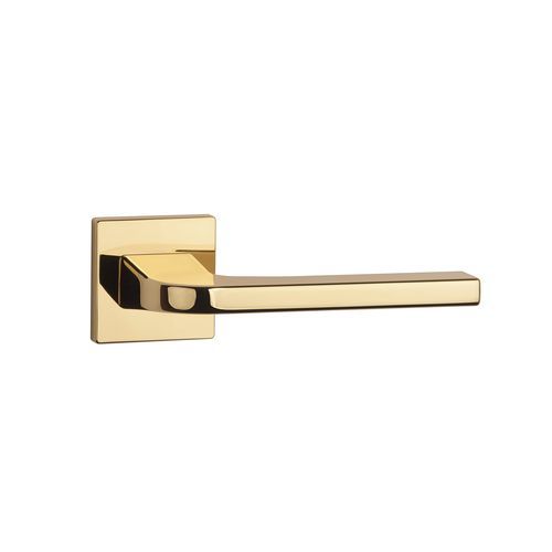 Poignée de porte - ISMENA Q - ENGER - en métal / bois / contemporaine