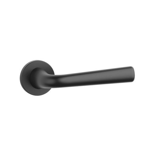 Poignée de porte - TULIPA R - ENGER - en métal / bois / contemporaine