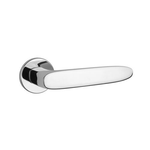 Poignée de porte - ROSA R - ENGER - en métal / bois / contemporaine