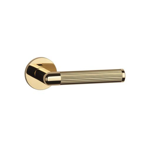 Poignée de porte - LOBELIA R - ENGER - en métal / bois / contemporaine