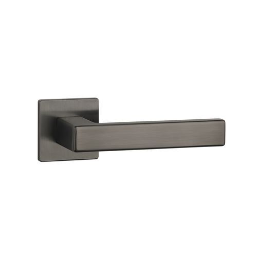 Poignée de porte - TILIA Q - ENGER - en métal / bois / contemporaine