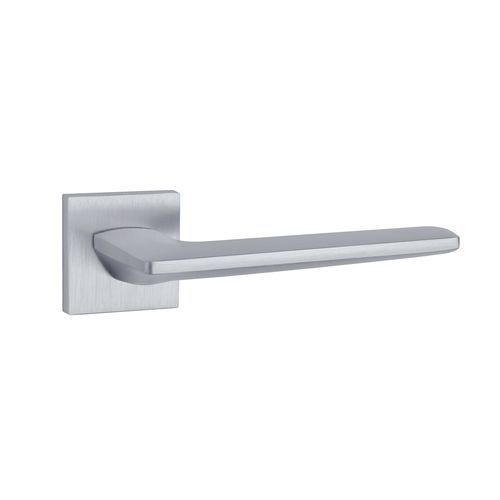 Poignée de porte - EGERIA R - ENGER - en métal / en cuir / contemporaine