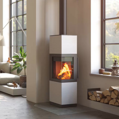 Poêle à bois - LHASA - HASE Kaminofenbau GmbH - 8 kW / multicombustible / à poser