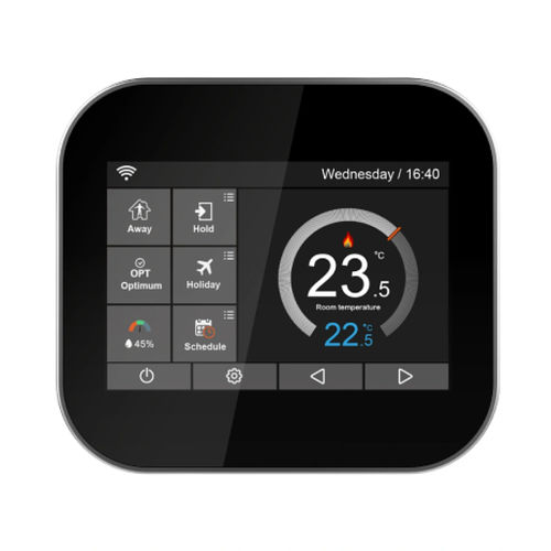 Thermostat numérique - BC207W-T - Breeze Controls - programmable / pour chauffage au sol / d'ambiance