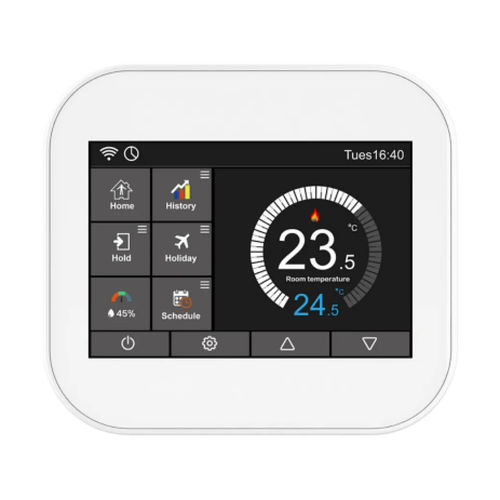 Thermostat électronique - BC207-E - Breeze Controls - programmable / pour chauffage au sol / encastrable au mur