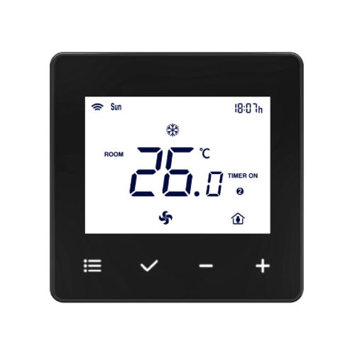 Thermostat numérique - BC104W-4D - Breeze Controls - programmable / d'ambiance / pour climatisation