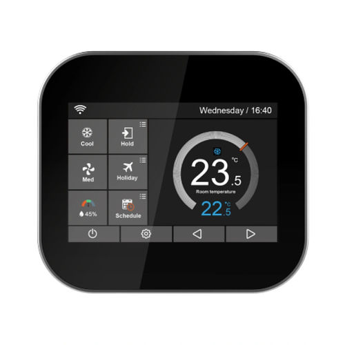 Thermostat numérique - BC107W-2A/4A - Breeze Controls - programmable / d'ambiance / pour climatisation