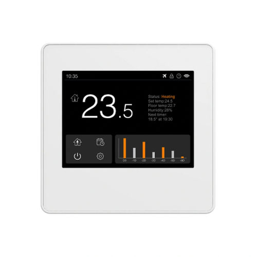 Thermostat numérique - BC204W-35 - Breeze Controls - programmable / pour chauffage au sol / d'ambiance