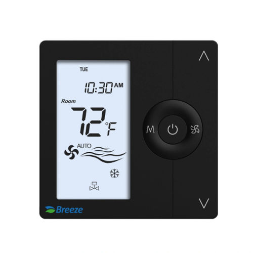 Thermostat numérique - BC103-AC&HP - Breeze Controls - programmable / pour chauffage / d'ambiance