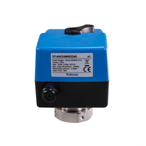 Électrovanne on/off - V7-04 - Breeze Controls - pour chauffage / pour climatisation / pour système de ventilation