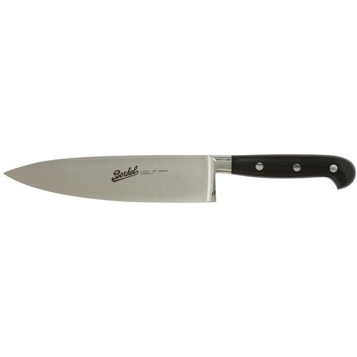 Couteau de chef avec manche en résine - ADHOC 20 BLACK - Berkel - avec lame en acier inoxydable