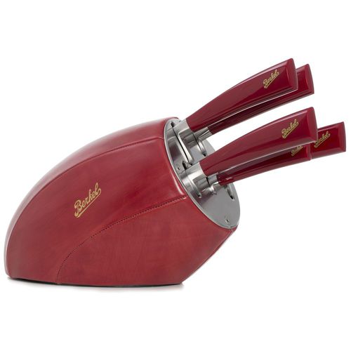 Range-couteaux en cuir - ELEGANCE SENSE RED + ELEGANCE SET - Berkel