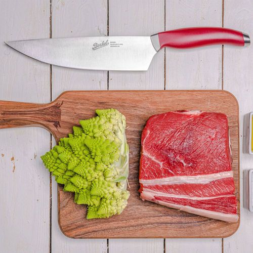 Couteau de chef avec manche en plastique - TEKNICA 22 RED - Berkel - avec lame en acier inoxydable