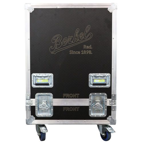 Boîte de rangement en métal - FLIGHTCASE-STAND - Berkel - avec couvercle / modulaire