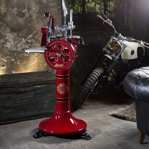 Trancheuse à viande - FLYWHEEL P15 RED - Berkel - manuelle / professionnelle / à lame circulaire
