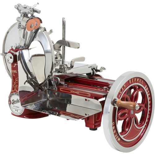 Trancheuse à viande - FLYWHEEL L16 RED - Berkel - manuelle / professionnelle / à lame circulaire