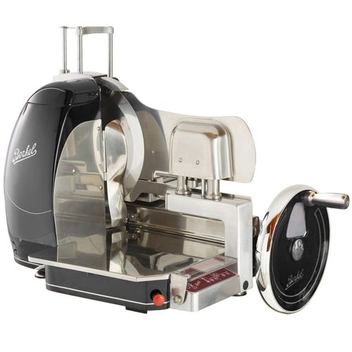 Trancheuse à viande - FLYWHEEL B116 A BLACK - Berkel - semi-automatique / professionnelle / à lame circulaire