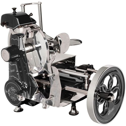 Trancheuse de jambon - FLYWHEEL B2 BLACK - Berkel - manuelle / à lame circulaire / en acier inoxydable