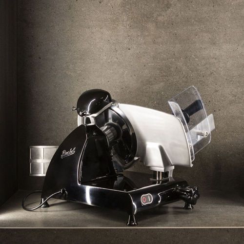 Trancheuse pour charcuterie - RED LINE 220 BLACK - Berkel - semi-automatique / à lame circulaire / en acier inoxydable