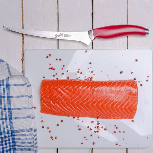 Couteau Tranchelard avec manche en plastique - TEKNICA 19 RED - Berkel - avec lame en acier inoxydable