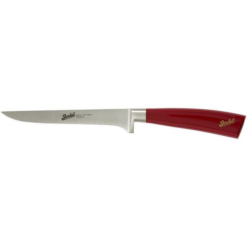 Couteau à désosser avec manche en résine - ELEGANCE 16 RED - Berkel - avec lame en acier inoxydable