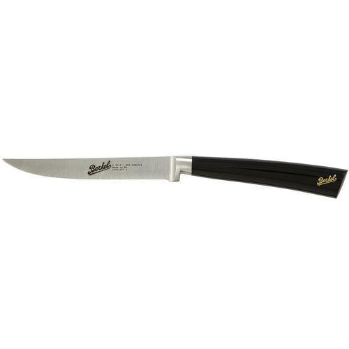 Couteau à steak avec manche en résine - ELEGANCE 11 BLACK - Berkel - avec lame en acier inoxydable