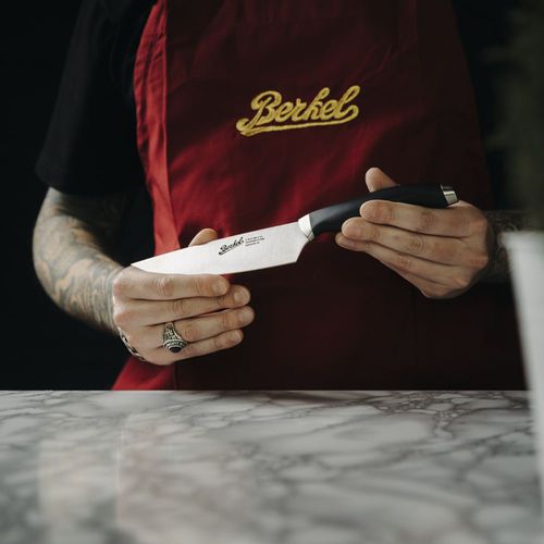 Couteau de chef avec manche en plastique - TEKNICA 15 BLACK - Berkel - avec lame en acier inoxydable