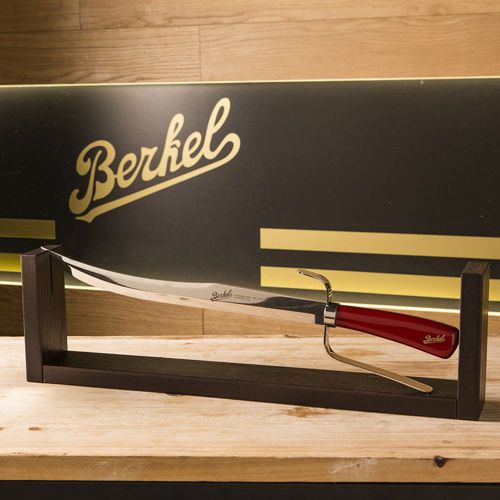 Couteau de cuisine avec manche en résine - SUPERIOR CHAMPAGNE SABRE ELEGANCE RED - Berkel - avec lame en acier inoxydable