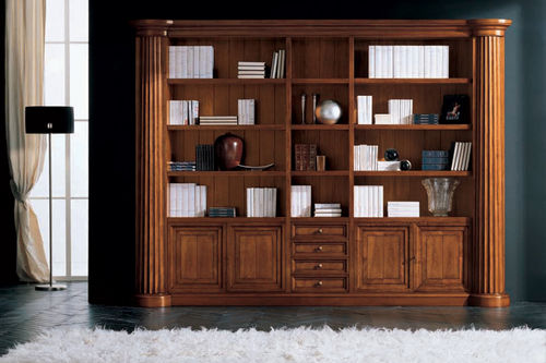 Bibliothèque de style - CANOVA - BAMAX - en bois