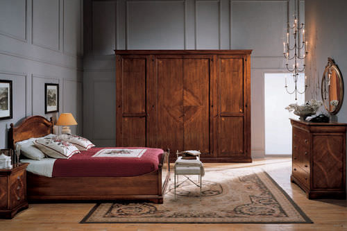 Armoire classique - LEONARDO - BAMAX - en bois / à portes battantes