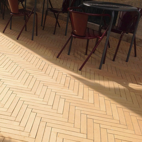 Dallage en céramique - Tira Romana Pau Rosa - Vale de Gândara - pour extérieur / de jardin / commercial