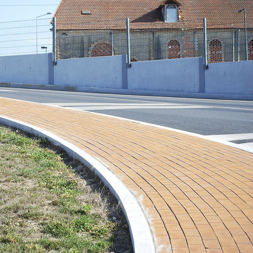 Pavé en argile - Cerâmico Pau Rosa - Vale de Gândara - d'extérieur / piéton / pour espace public