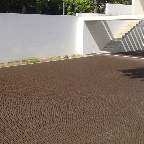 Pavé en céramique - Castanho Mondego - Vale de Gândara - extérieur / de jardin / drainant