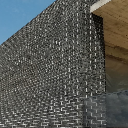 Brique pour façade - TFV Negro la Plata - Vale de Gândara - pour mur / perforée / en clinker