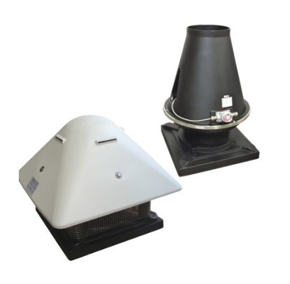 Tourelle d'extraction centrifuge - EX  - AREM - commercial / en plastique / ATEX