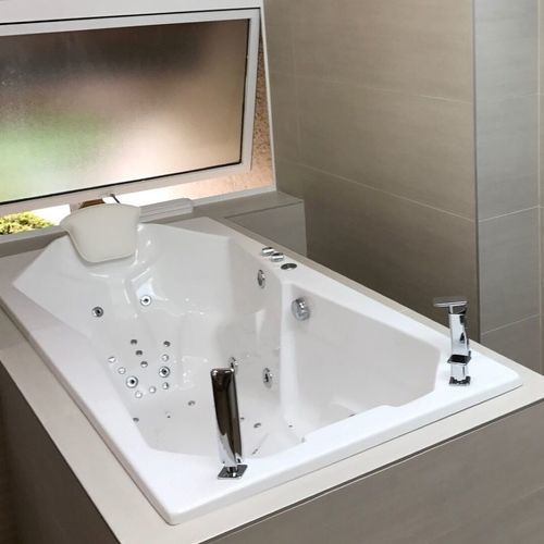 Baignoire en îlot - JOUVENCE 180 - Preti - à usage professionnel / en acrylique / de style