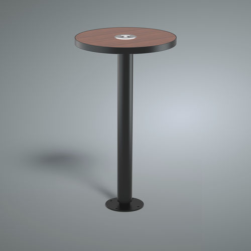 Table mange-debout contemporaine - MESA - Sarragala - en métal peint / en acier inoxydable / en HPL