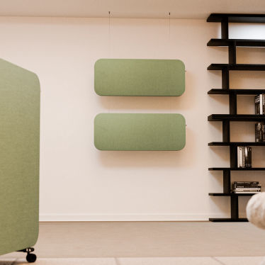 Panneau acoustique pour mur - Paul - Mirplay Objektmöbel - pour plafond / en tissu / en fibre de polyester