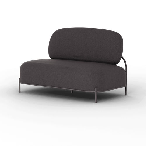 Canapé design minimaliste - Yoko - Mirplay Objektmöbel - en tissu / gris / beige