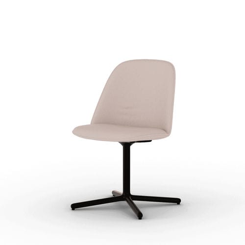 Chaise minimaliste - Gia - Mirplay Objektmöbel - d'intérieur / en tissu / avec piètement en aluminium