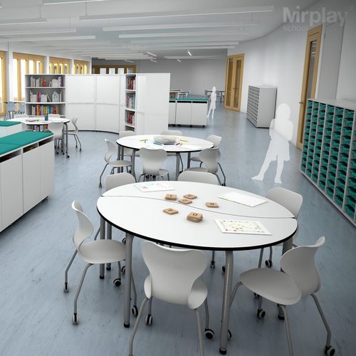 Chaise pour école - Mia - Mirplay School - contemporaine / d'intérieur / en polypropylène