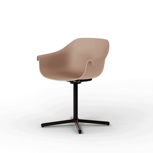 Chaise minimaliste - Saki - Mirplay Objektmöbel - d'intérieur / en polypropylène / avec piètement en métal