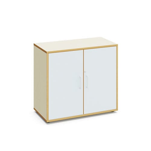 Armoire de classement basse - Ada - Mirplay Objektmöbel - en érable / avec porte battante / contemporaine