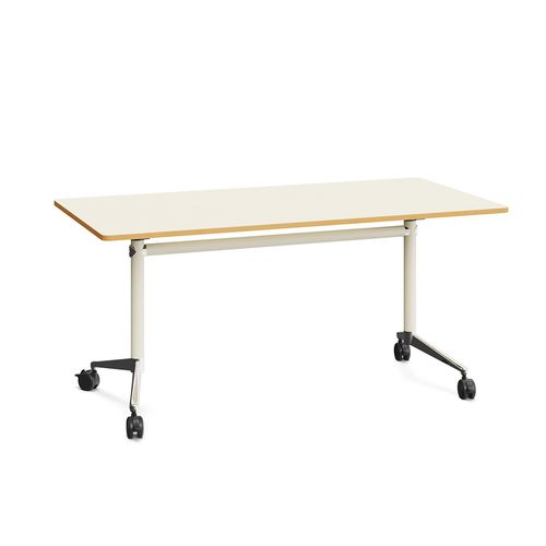 Table d'enseignement contemporaine - Alufloop - Mirplay Objektmöbel - en MDF / avec piètement en métal / rectangulaire