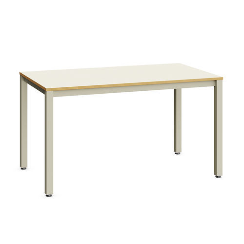 Table d'enseignement contemporaine - Space Design - Mirplay Objektmöbel - en mélaminé / avec piètement en métal peint / rectangulaire